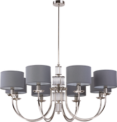 LAMPA WISZĄCA CERO - MOSIĄDZ NIKLOWANY -  KUTEK MOOD - MY HONEY HOME