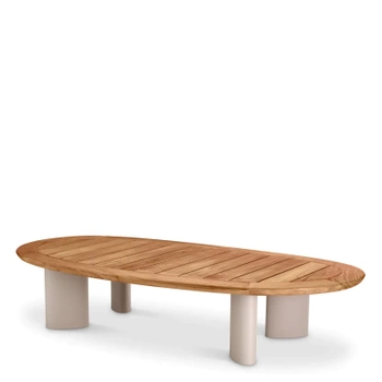 Stolik kawowy Free Form natural teak