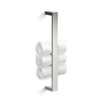 Uchwyt na ręczniki dla gości Decor Walther stal nierdzewna matowa PVD (montaż pionowy)