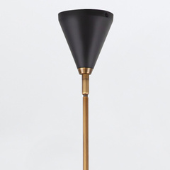 Żyrandol Brickell - 5 źródeł światła - Matowa czerń