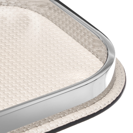 SKÓRZANA TACA REGIS VALET - 18 x 24 x 2.5 CM - GIOBAGNARA - MY HONAY HOME