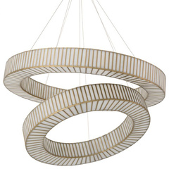 Żyrandol Monari antique brass finish Eichholtz