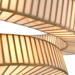 Żyrandol Monari antique brass finish Eichholtz