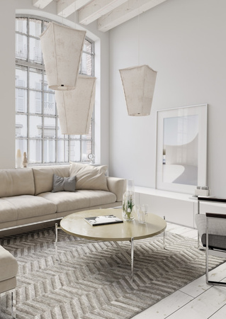 DYWAN CHELO - SREBRNY - 160X230CM - FARGOTEX - MY HONEY HOME