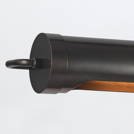 Duża obrazówka Wynwood - 2 źródła światła - Miejski brąz