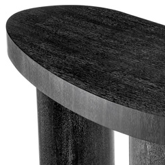 Biurko Eichholtz Vence charcoal grey oak veneer