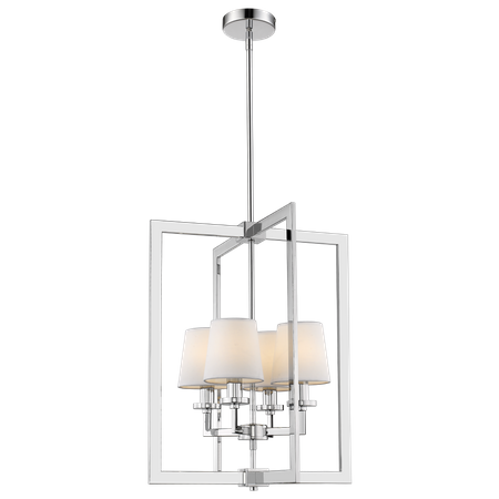 Lampa wisząca LONDON P04021CH-WH