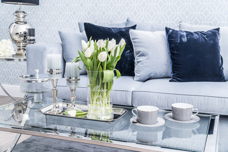 SOFA BLUE ADDISON - MY HONEY HOME