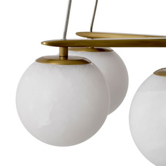 Żyrandol Morro antique brass finish Eichholtz