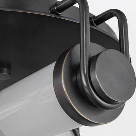 Plafon Wynwood - 3 źródła światła - Miejski brąz