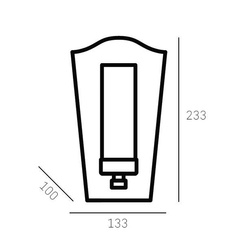Kinkiet DUBLIN W01162BZ