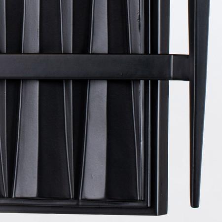 Kinkiet Crest - 2 źródła światła - Matowa czerń