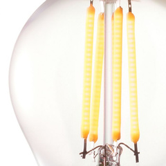 LED Bulb Globe 4W E27 set of 4