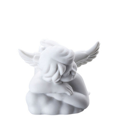 Anioł duży leżący na chmurce