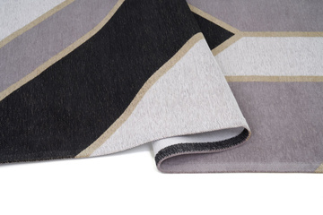 DYWAN GATSBY BLACK ART DECO 160 X 230 CM FARGOTEX - MY HONEY HOME