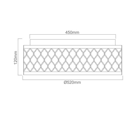 Plafon Cavalli Old Gold Orlicki Design