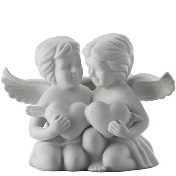 Para aniołów dużych z sercem