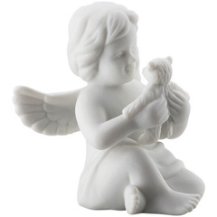 Anioł mały z misiem