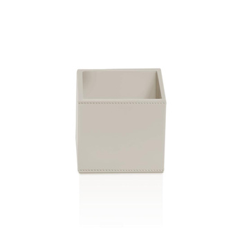 Pudełko Decor Walther Sztuczna skóra piaskowa