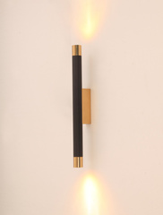 Kinkiet Q Parette Nero / Gold Orlicki Design