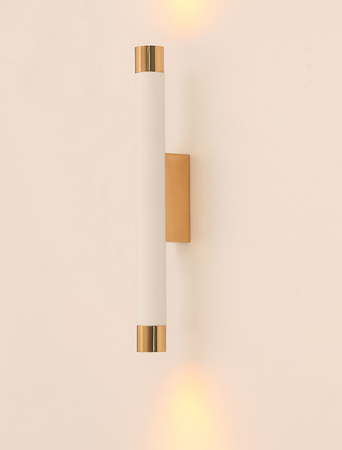 Kinkiet Q Parette Bianco / Gold Orlicki Design