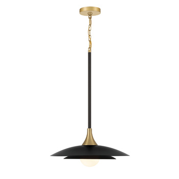 Lampa wisząca Welsh - Matowa czerń