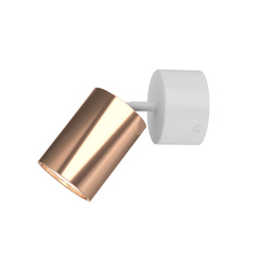 Oprawa natynkowaKika Mobile Bianco / Rose Gold