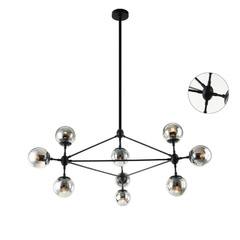 Lampa wisząca Bao Nero Fume  Orlicki Design