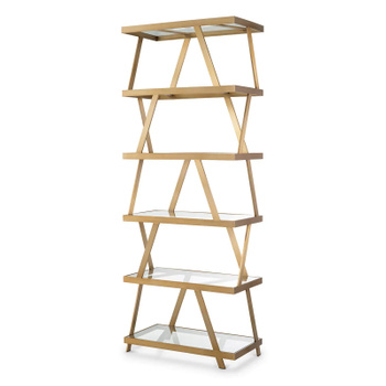 Szafka Eichholtz Billinghurst Square brushed brass finish