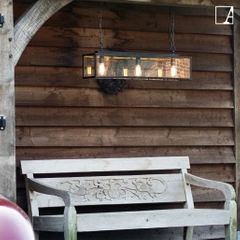 Lampa wisząca Authentage Vitrine długa + zintegrowany LED