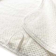 Ręcznik Graccioza Bee Waffle 90x180 cm Snow