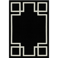 DYWAN HAMPTON BLACK ART DECO 160 X 230 CM FARGOTEX - MY HONEY HOME