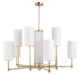 LAMPA WISZĄCA EMPOLI - POLEROWANY MOSIĄDZ - KUTEK MOOD - MY HONEY HOME