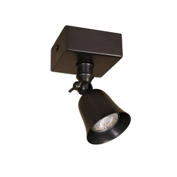 Lampa kierunkowa Authentage Fleure na kwadratowej podstawie