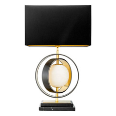 Lampa stołowa Eichholtz Pearl z abażurem