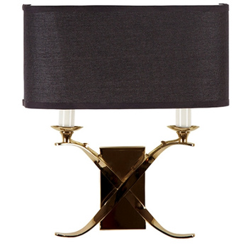 Kinkiet BRASS SHADE BLACK G&C INTERIORS A/S - My Honey Home