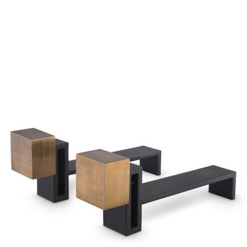 Kozioł do kominka Andiron Chitry zestaw 2 szt. - Eichholtz - My Honey Home