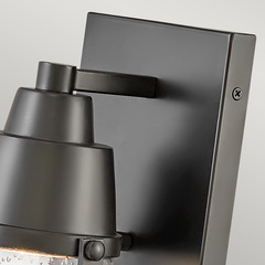 Półplafon Meridian - 3 źródła światła - Polerowany chrom