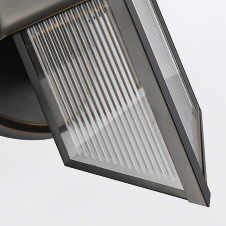 Kinkiet Cairo - 1 źródło światła - Miejski brąz