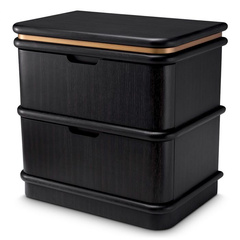 Stolik nocny Eichholtz Costanzo grey oak veneer