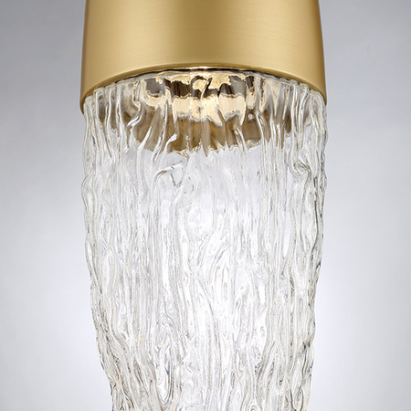 Lampa wisząca Ecrou - Szczotkowane złoto