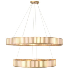 Żyrandol Monari antique brass finish Eichholtz