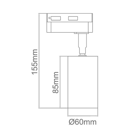 Kika Track Bianco / Gold