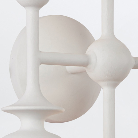 Kinkiet Cadence - 6 źródeł światła - Antyczna biel