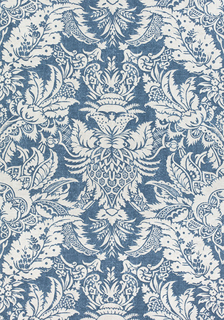 Tapeta CHESTNUT HILL CHARDONNET DAMASK  Printed Fabrics - Thibaut - My Honey Home