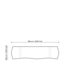 Komoda Eichholtz Xenon  eucalyptus veneer brushed brass finish