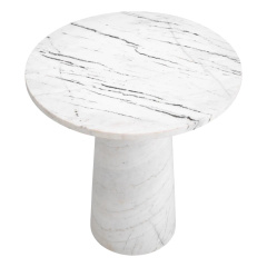 Stolik boczny Eichholtz Terry white marble