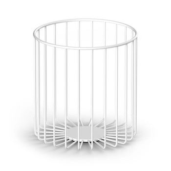 Kosz na ręczniki Decor Walther Biały mat