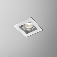 SQUARES 50x1 230V Phase-Control wpuszczany biały struktura