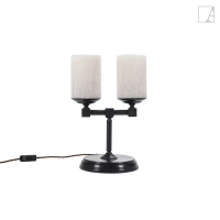 Lampa stołowa Authentage Bellefeu w stylu świecznika